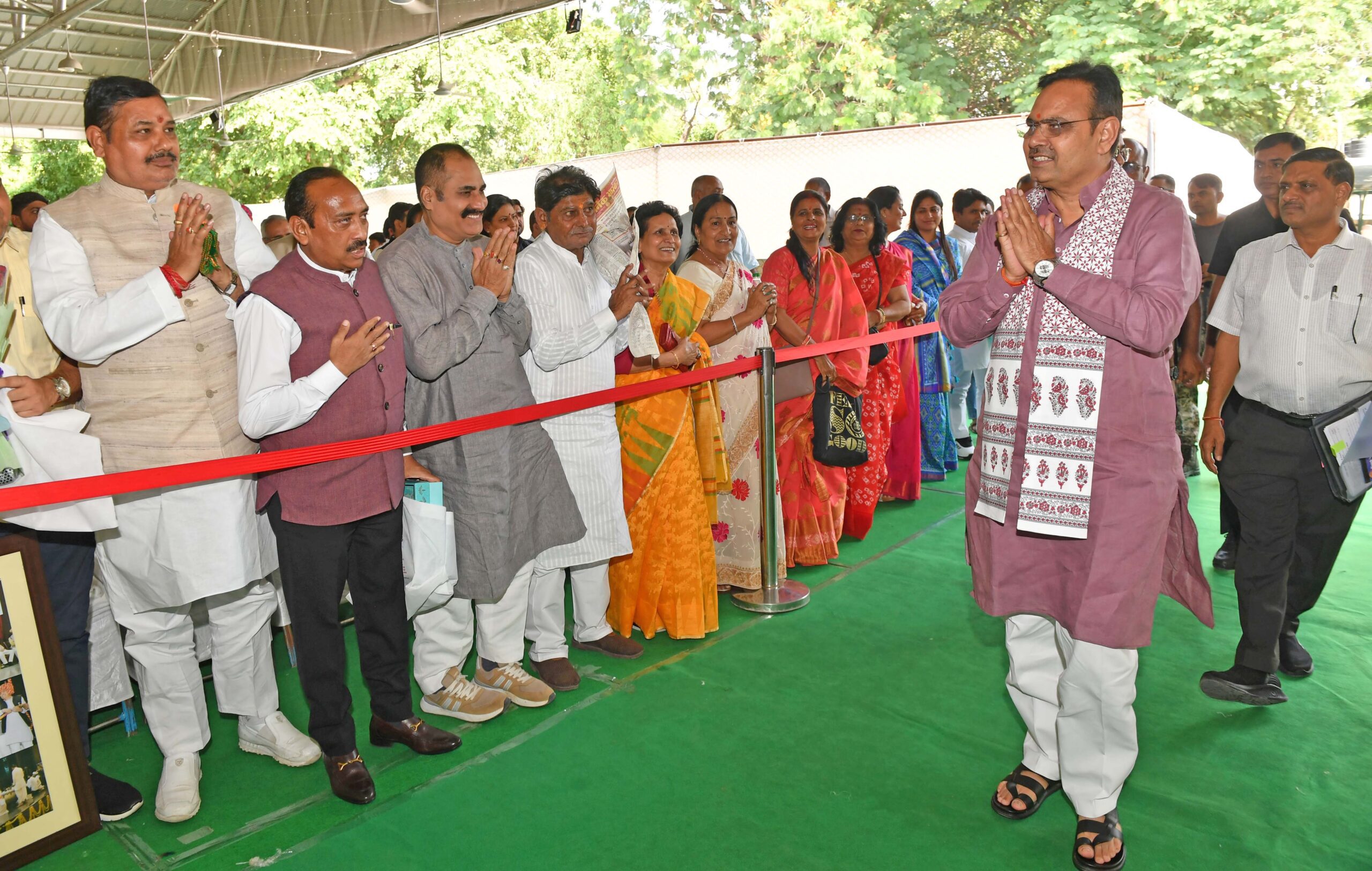 मुख्यमंत्री निवास पर हुआ दीपावली मिलन कार्यक्रम का आयोजन