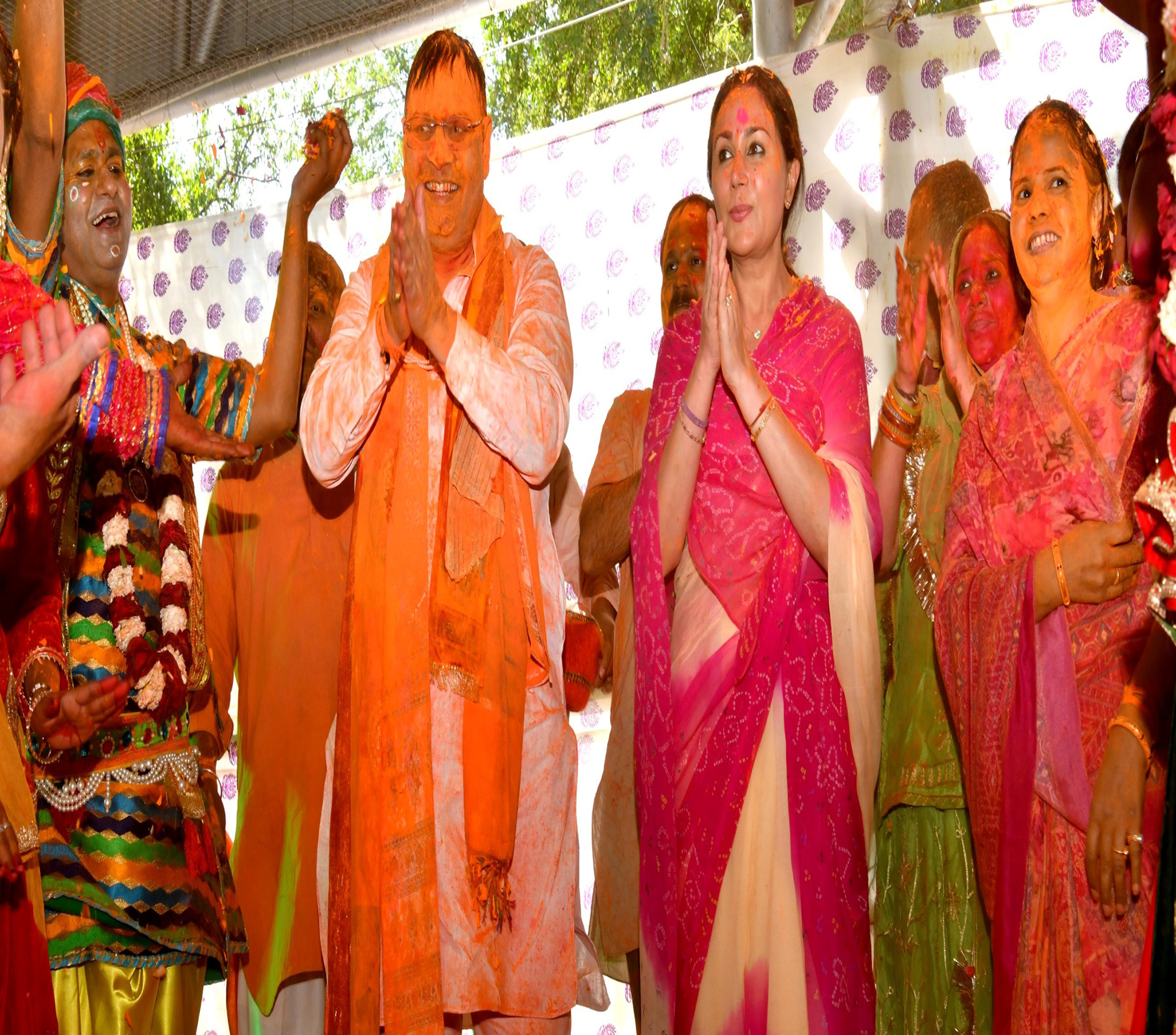 मुख्यमंत्री भजनलाल शर्मा ने आमजन के साथ मनायी होली