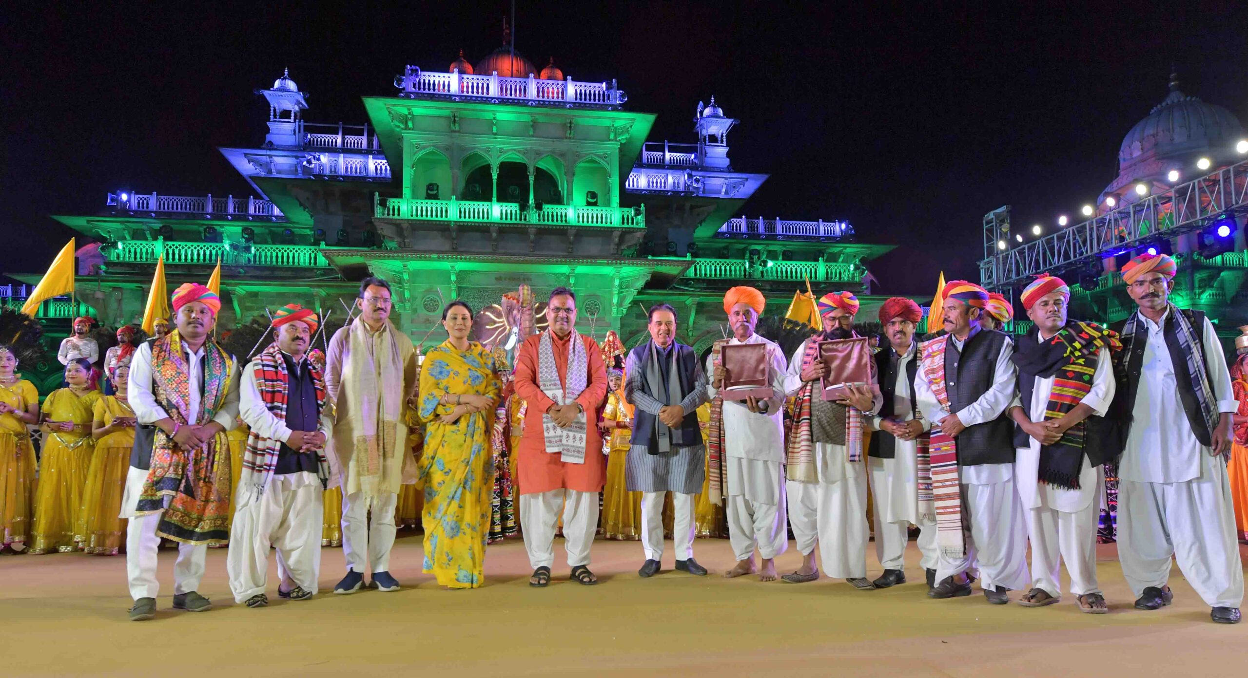 मुख्यमंत्री भजनलाल शर्मा की गरिमामयी उपस्थिति में मनाया गया राजस्थान दिवस