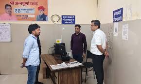 जयपुर जिला कलक्टर सहित 83 अधिकारियों ने किया अन्नपूर्णा रसोइयों का औचक निरीक्षण